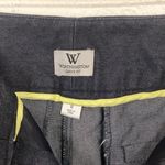 Worthington Navy Cropped Wide Leg Dress Pants Size 8 Photo 3