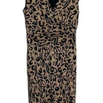 Kay Unger  Animal Print Knee Length Dress 4 Photo 0