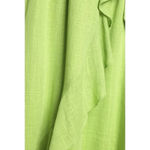 Lulus NWT Bright Expression Lime Green Faux-Wrap Ruffled Midi Dress Small Photo 13