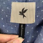 One Teaspoon  Homesick Blues Chambray Polka Dot Sleeveless Shirt Dress Photo 4