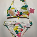 Kate Spade NWT Knotted Halter Bikini Size small Photo 2
