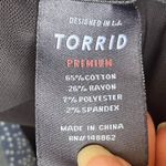 Torrid Bombshell Skinny Womens Jeans Size 20R Dark Wash Premium Stretch Hi-Rise Photo 9