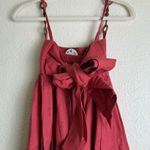 NEW EDDY gavin beaded fringe midi dress in rhubarb Size XS Photo 10