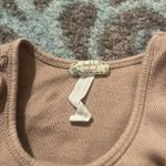 Free People  intimately ribbed taupe tank top Photo 1