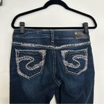 Silver Jeans  Suki Mid Boot Fluid Denim Blue Jeans Size 29 Photo 3
