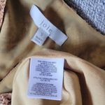 Joie  Yellow Black Wrap Midi Dress V-Neck Cap Sleeve Size S Photo 8