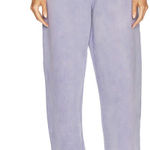 Alexander Wang  Essential Puff Paint Logo Terry Sweatpant in Easter Egg Photo 0