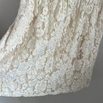 Abercrombie & Fitch Lace Cream Mini Dress Underwired Lined Medium Photo 5