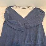 Marine layer  LINA DOUBLE KNIT CREW SWEATER XL Photo 5