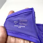 Aerie  Purple Real Good Unlined Underwire Classic Summer Bikini Top 34C Photo 4