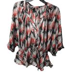 Willi Smith Colorful Blouse Size Small Photo 0