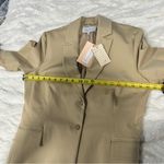 Pearl Lela Rose Size 14 Tan Long Sleeve Stretch Neutrals Two Photo 6