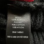 Torrid Women's 1X Black Shaker Stitch Cardigan Zip Sweater Cozy Fall Winter Photo 7