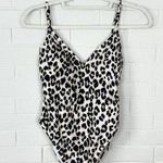 Old Navy Cheetah Animal Print One Piece Swimsuit Size M Photo 0
