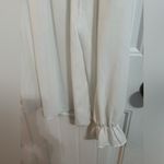 Parker  White Antonia Lace Combo Blouse Photo 2