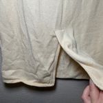 ST JOHN SEPARATES Cream Textured Knit Pencil Skirt Midi Slit career minimal Photo 1