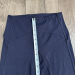 Zyia  Deluxe Strap High Rise Navy Blue‎ 7/8  Leggings Size 2 Photo 8