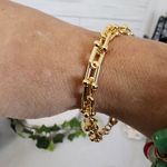 Gold Filled HardWear Graduated Link Chain Bracelet Photo 4