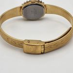 Vintage Elgin Gold Tone Ruby & White Sapphire Watch Red Photo 6