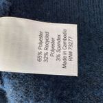 Croft & Barrow  Fare Isle Navy Sweater with Pink and Cream Accents woman’s sz L Photo 12