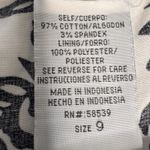 Speechless  Y2K Sundress Juniors Size 9‎ Black White Floral Print Halter  Cotton Photo 12