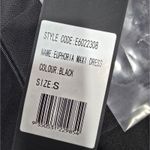 Elliatt Euphoria Maxi Dress in Black Small Photo 13