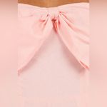 Petal and Pup  Poppy Bow Detail Strapless Cotton Blend Jumpsuit, Size Small, $89 Photo 12