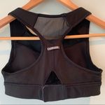 Oiselle  Black Mesh Sports Bra Athletic Running XC 6 Photo 2