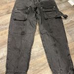 Maniere De Voir NWT  cargo black jeans size 14 Photo 4