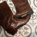 🌺 Marc Alpert Leather Victorian Style Riding Boot B34 Brown Size 7 Photo 6