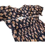 Anthropologie  x Maeve Somerset Tiered Maxi Dress Pockets Blue Motif XS Photo 11