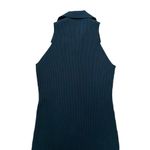 Favorite Daughter Women’s Lena Black Ribbed Knit Collar Sleeveless Midi Dress L Size L Photo 9