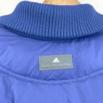 Stella McCartney Adidas Womens Puffer Coat Large Retro Sporty Ski Cozy Street Blue Photo 7