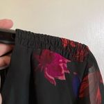 Anthropologie  Ali & Jay New Black Floral V-Neck Long Sleeve Romper #MBG Photo 9