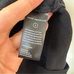 Good American  Ruched Sides Tank‎ Dress Black L Photo 4