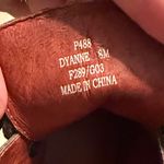 Coach  “Dianne” Brown and Black Monogram Lace-Up Boots, Size 8M Photo 10