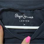 Pepe Jeans  London Cropped Blue Tee Shirt Photo 1