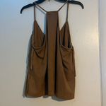 Main Strip Brown Fringe Tank Top Photo 2
