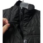 Max Rave  Womens‎ M Puffer Vest Black Quilted Sleek Cabin Ski Resort Hiking Photo 6