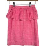 Lilly Pulitzer  Thyme Skirt Women 00 Fiesta Pink Pretty Gingham 48545 Preppy Photo 0