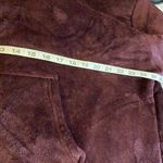 Difiti Oversized Blanket Hooded Dress Kangaroo Pockets See Measurements NWT Purple Size XL Photo 5