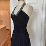 Windsor  embellished scarf skirt rouched y2k vintage dress Photo 3