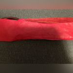GORGEOUS 1980S SUPER WIDE RED LEATHER WAIST BELT Photo 2