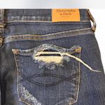 Abercrombie & Fitch  Dark Wash Distressed Skinny Jeans W26 L29 Low Rise Photo 6