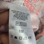 Columbia PFG Tropical Print Shorts Women's Size Small Orange and White Photo 4