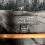 Lovers + Friends Monica Rose For Black Faux Fur Vest Size Small Photo 5