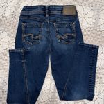 Silver Jeans  Women's Dark Blue Skinny Jeans Photo 3