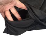 Victoria's Secret Sport Black Long Sleeve Athletic Cut Out Crop Top Women Sz XS Photo 2