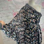 Dalia MacPhee Women's One Shoulder Tie Waist Floral Flowy Dress Multicolor M Size M Photo 3