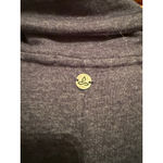 prAna Dress Womens Ellis Sz Medium Heather Blue Cowl Neck Long Sleeve Photo 3